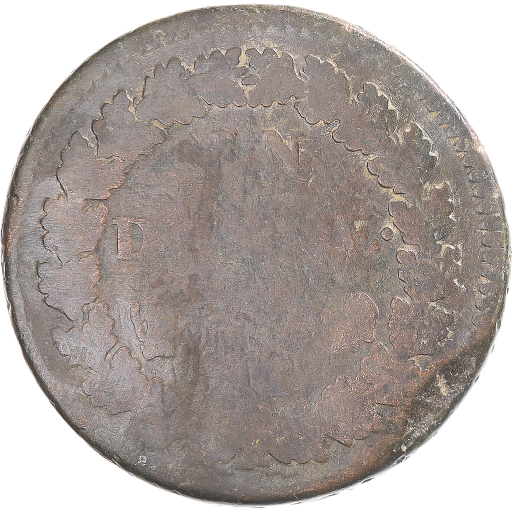 Coin, France, Dupré, Decime, VF(20-25), Copper, Gadoury:187/187a
