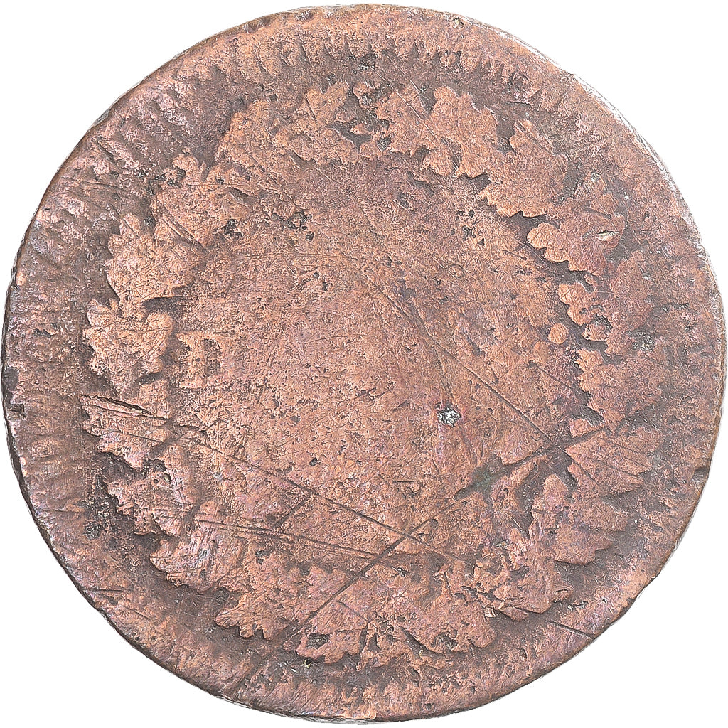 Coin, France, Dupré, Decime, VF(20-25), Copper, Gadoury:187/187a