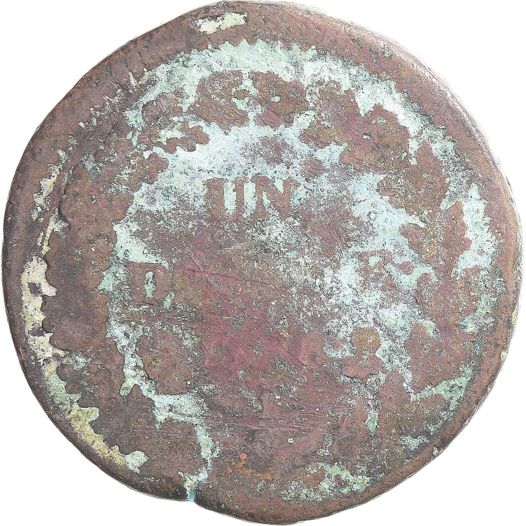 Coin, France, Dupré, Decime, AN 8, F(12-15), Copper, Gadoury:187