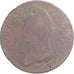 Moeda, França, Dupré, Decime, AN 8, VF(20-25), Cobre, Gadoury:187