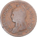 Coin, France, Dupré, Decime, AN 8/5, Metz, VF(30-35), Copper, Gadoury:187a
