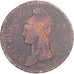Coin, France, Dupré, Decime, AN 8/5, Metz, VF(20-25), Copper, Gadoury:187a