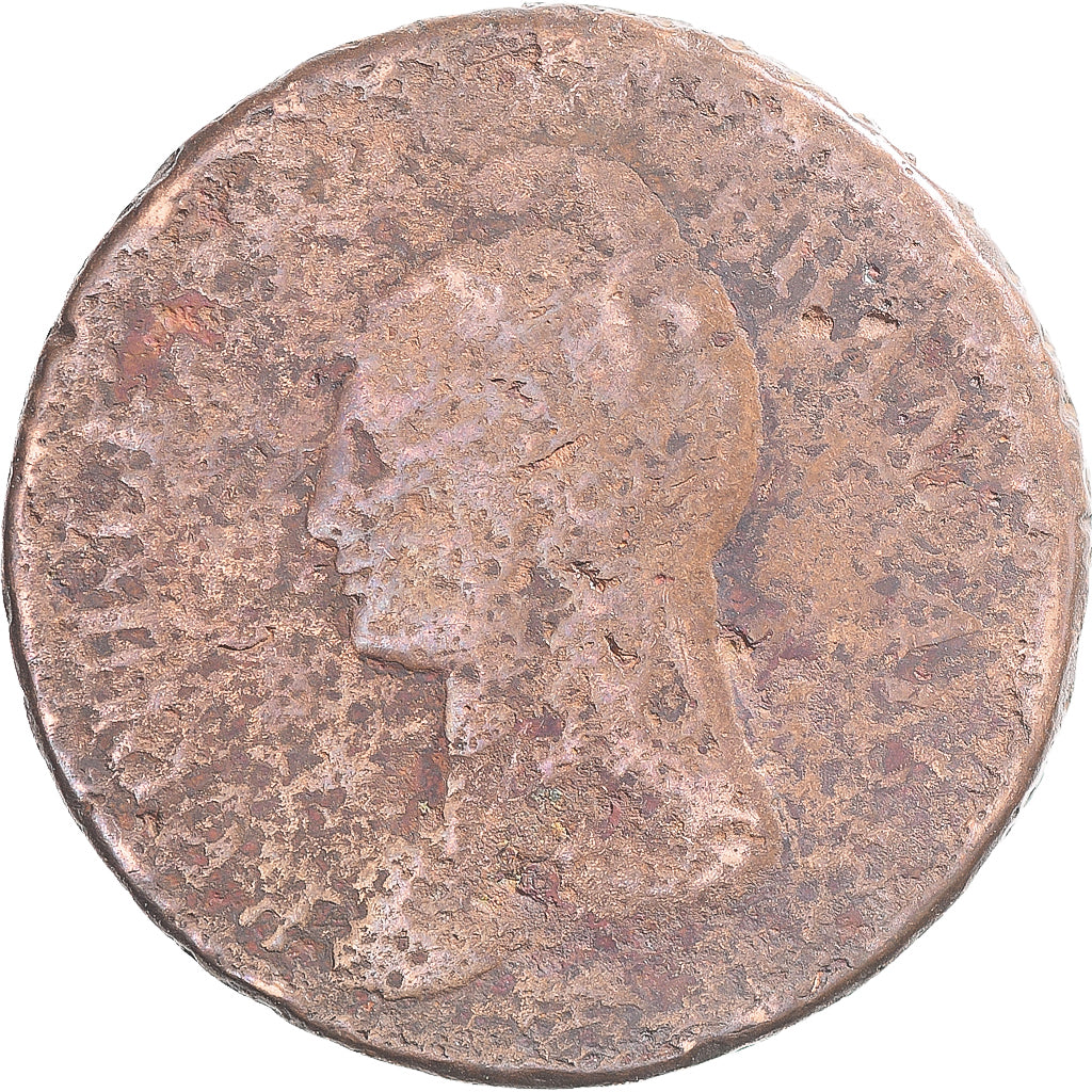 Coin, France, Dupré, Decime, AN 8, Metz, VG(8-10), Copper, Gadoury:187a