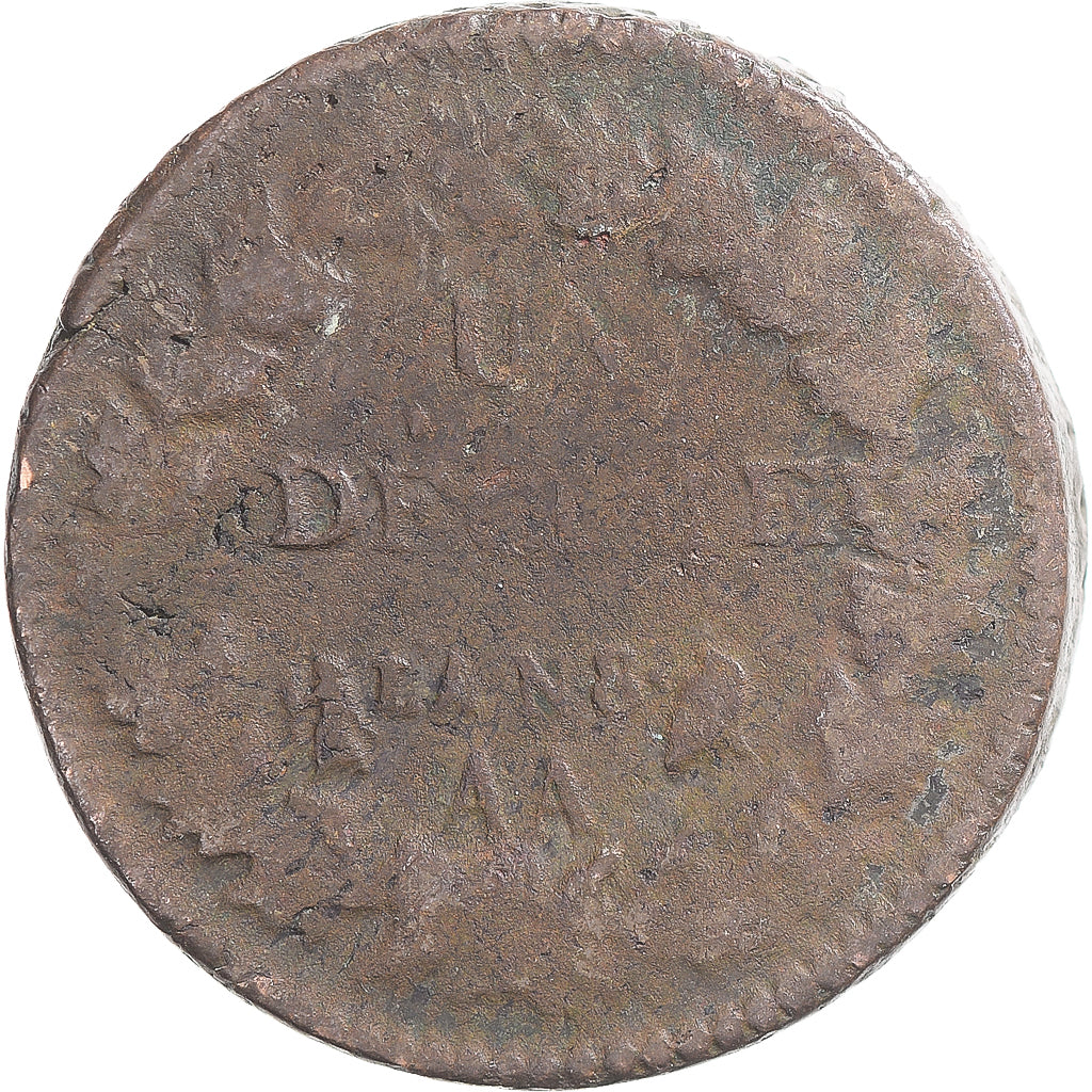 Coin, France, Dupré, Decime, AN 8, Metz, EF(40-45), Copper, Gadoury:187a