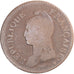 Coin, France, Dupré, Decime, AN 8, Metz, VF(20-25), Copper, Gadoury:187a