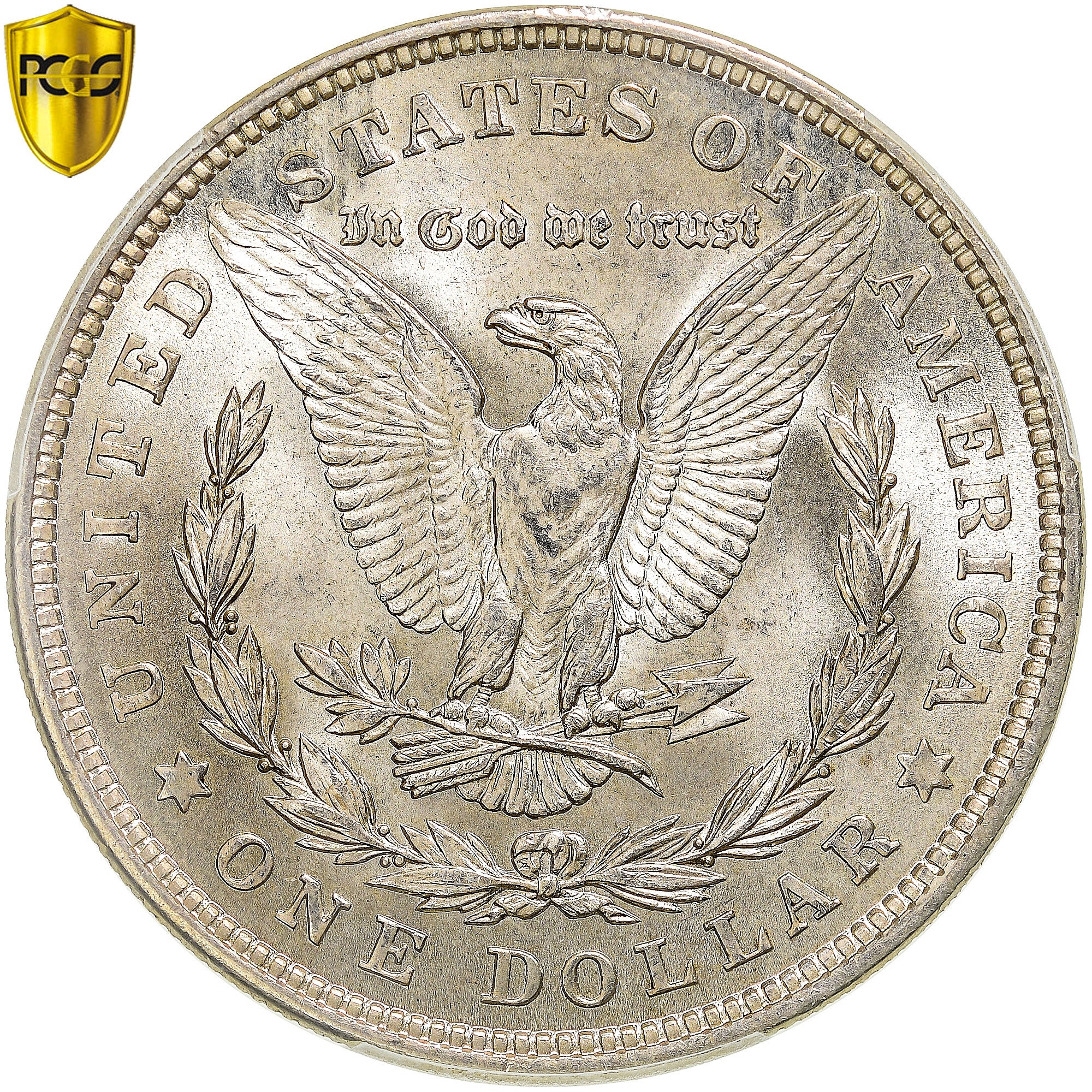 Moneta, Stati Uniti, Morgan dollar, 1921, U.S. Mint, Philadelphia, PCGS, MS65