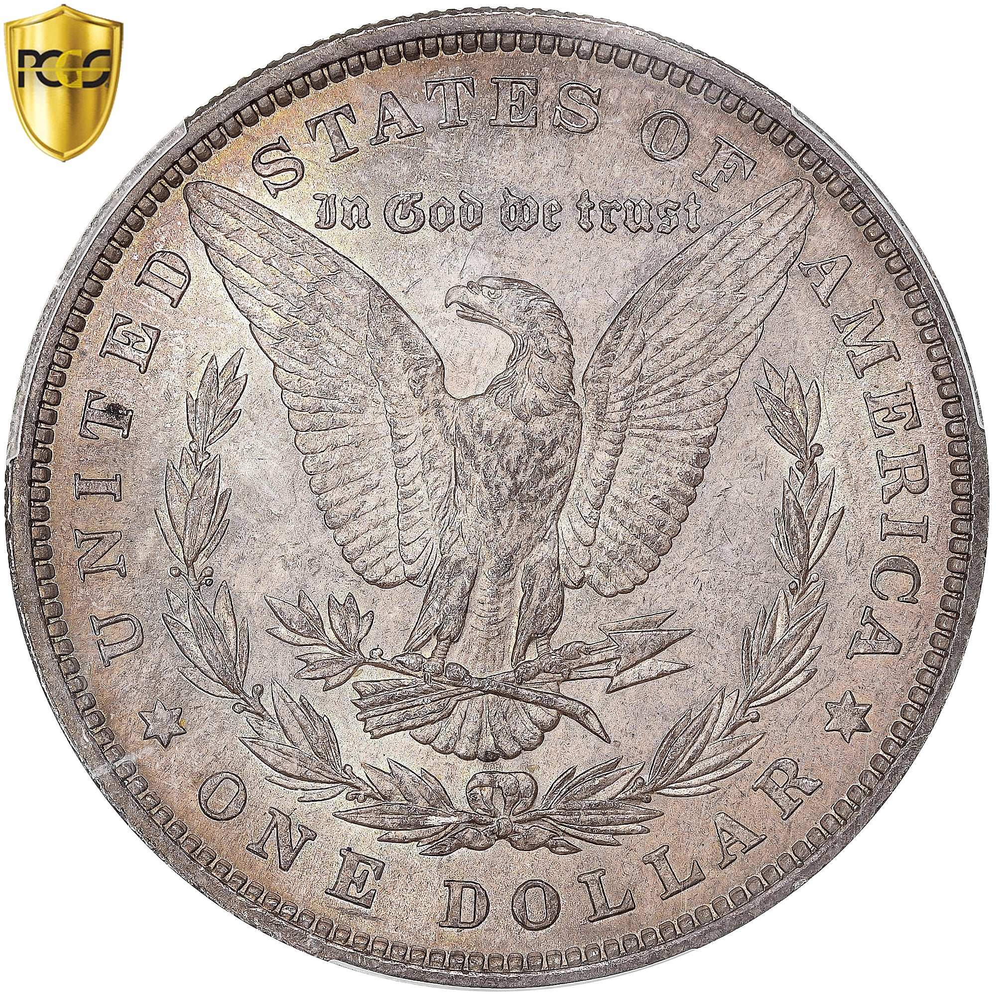 Moneta, Stati Uniti, Morgan dollar, 1880, U.S. Mint, Philadelphia, PCGS, MS64