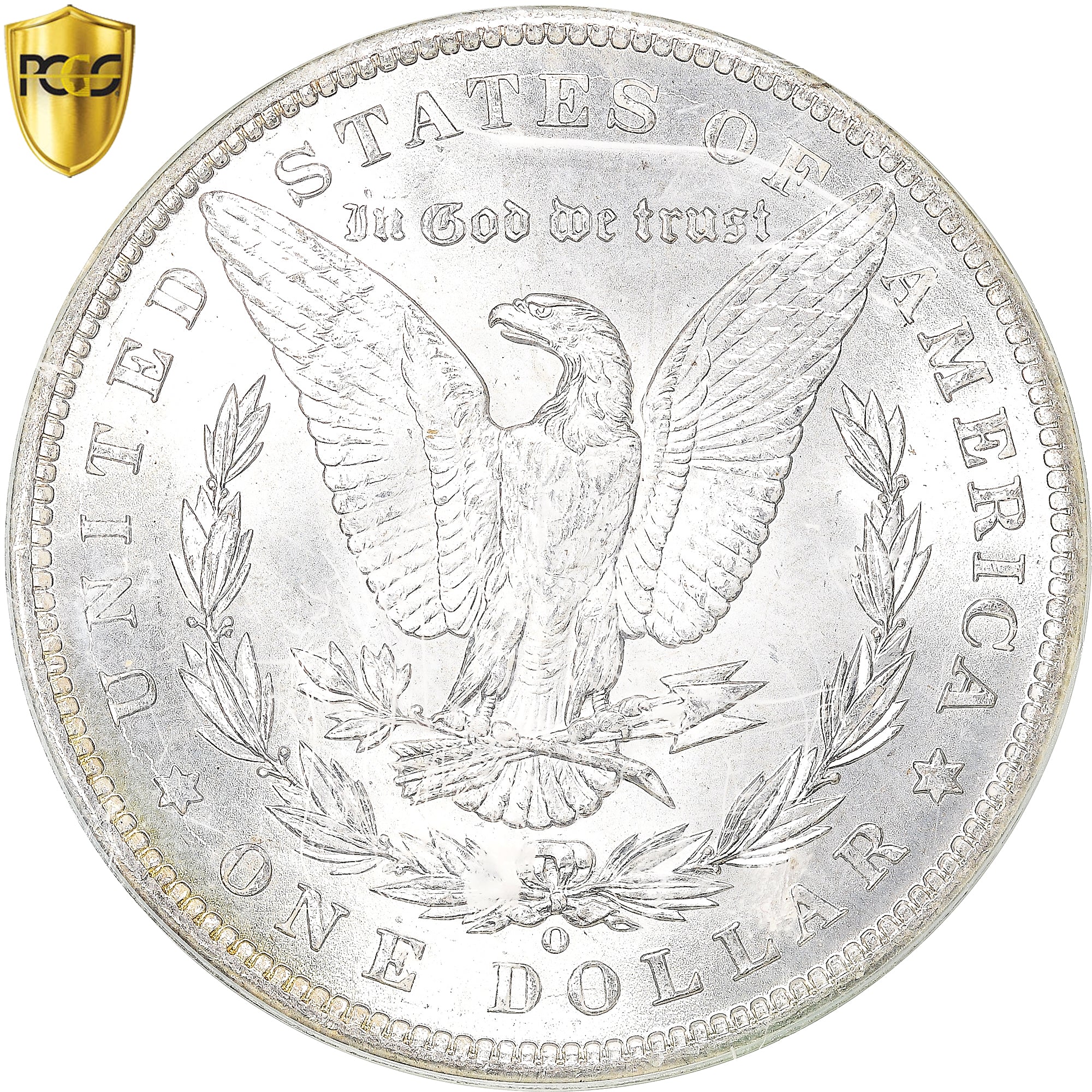 Coin, United States, Morgan dollar, 1899, U.S. Mint, New Orleans, PCGS, MS64