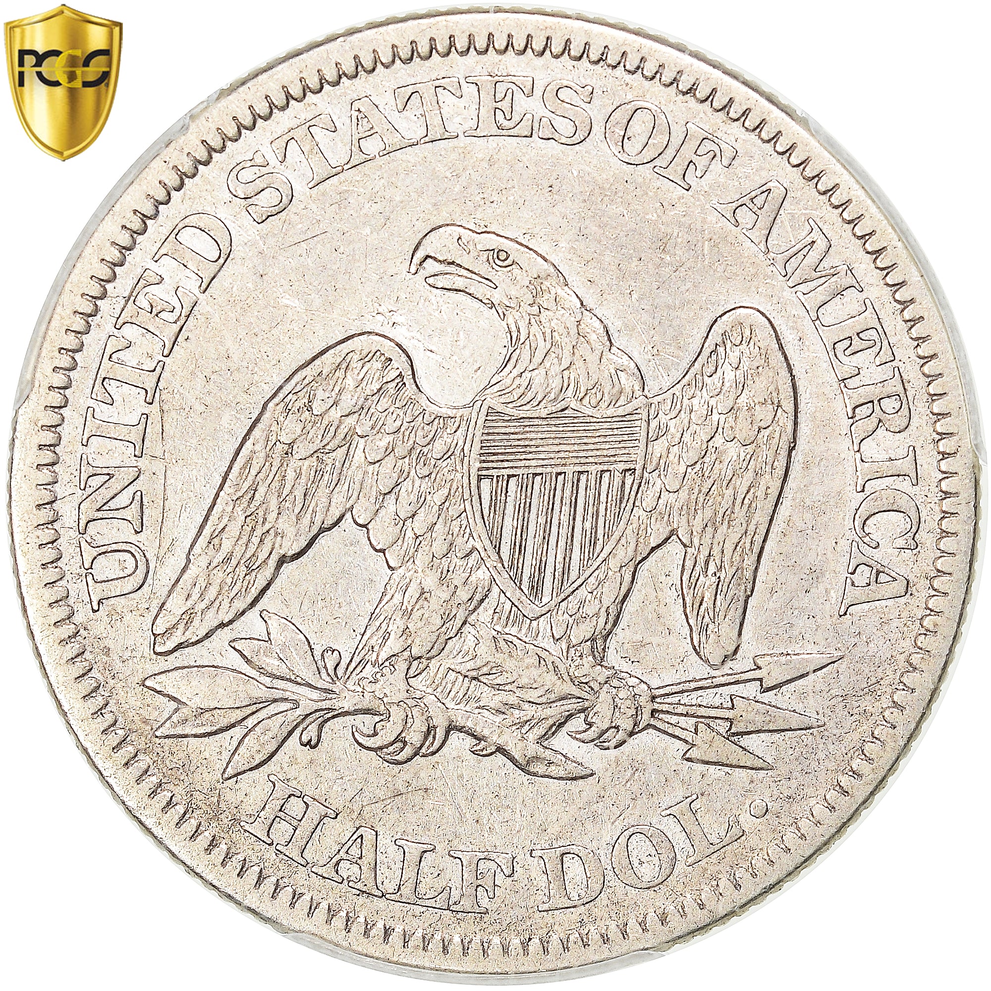 Coin, United States, Seated Liberty Half Dollar, 1861, U.S. Mint, Philadelphia