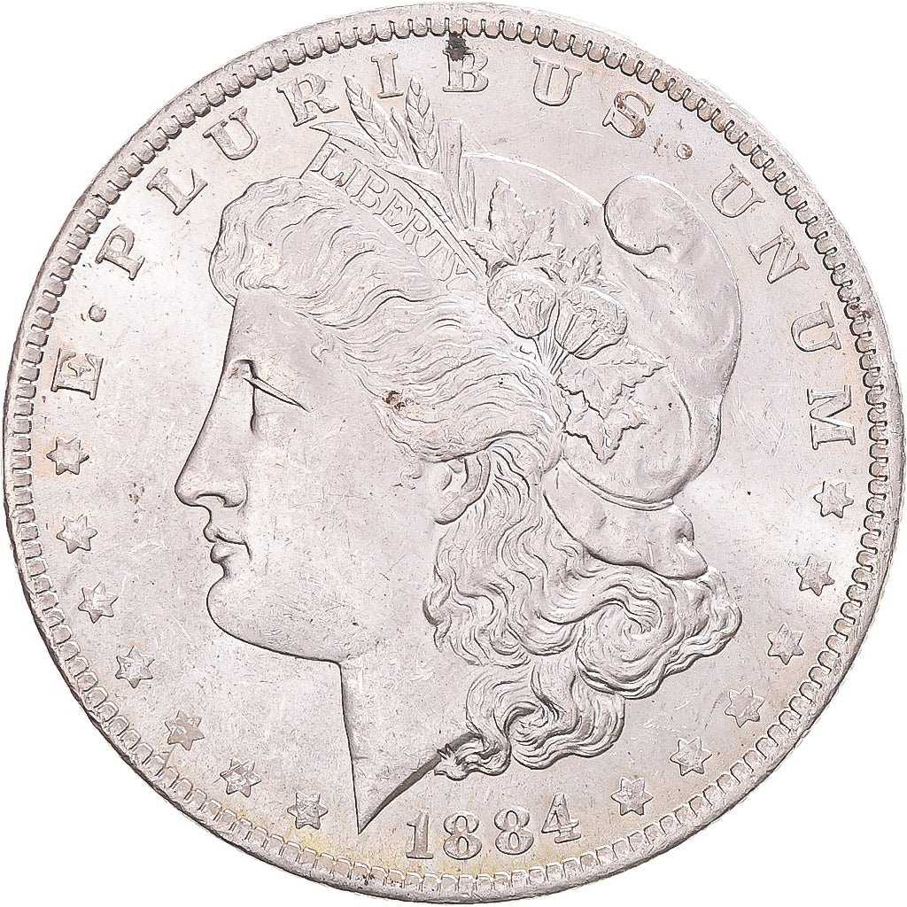 Moneta, Stati Uniti, Morgan dollar, 1884, U.S. Mint, New Orleans, SPL, Argento
