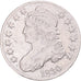 Coin, United States, Capped Bust, Half Dollar, 1830, U.S. Mint, Philadelphia