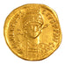 Anastasius I 491-518, Solidus, Constantinople, AU(55-58), Gold, 4.40