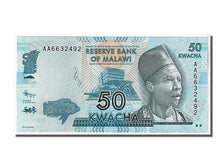 Geldschein, Malawi, 50 Kwacha, 2012, KM:58, UNZ