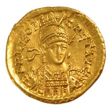 8. The End of Empire (363 AD to 476 AD), Solidus, Constantinople, AU(55-58),...