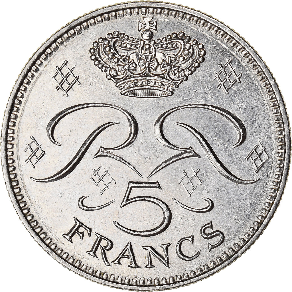 Moneta, Monaco, 5 Francs, 1971