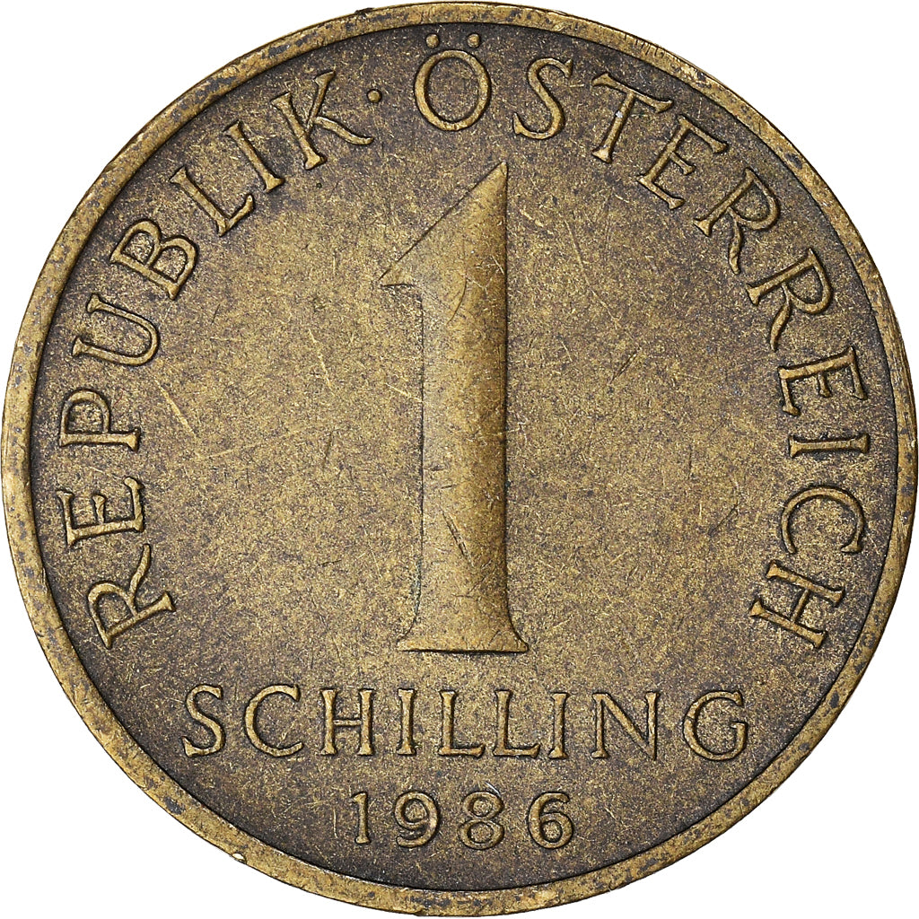 Moneta, Austria, Schilling, 1986