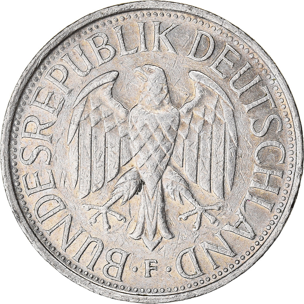 Moeda, ALEMANHA - REPÚBLICA FEDERAL, Mark, 1980