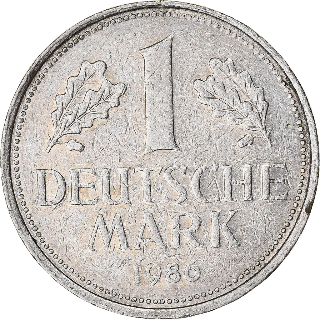 Moeda, ALEMANHA - REPÚBLICA FEDERAL, Mark, 1980