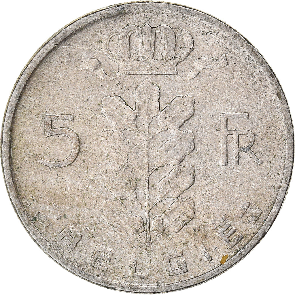 Coin, Belgium, 5 Francs, 1964