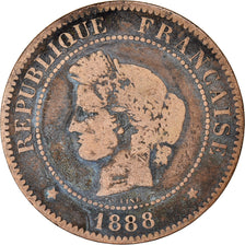 Moneta, Francia, 5 Centimes, 1888