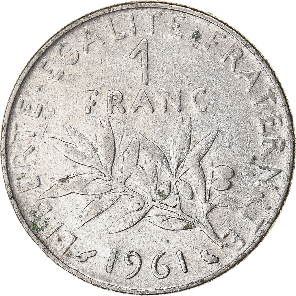 Moneda, Francia, Franc, 1961
