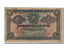 Banknote, Mozambique, 5 Libras, 1919, KM:R21, VF(20-25)