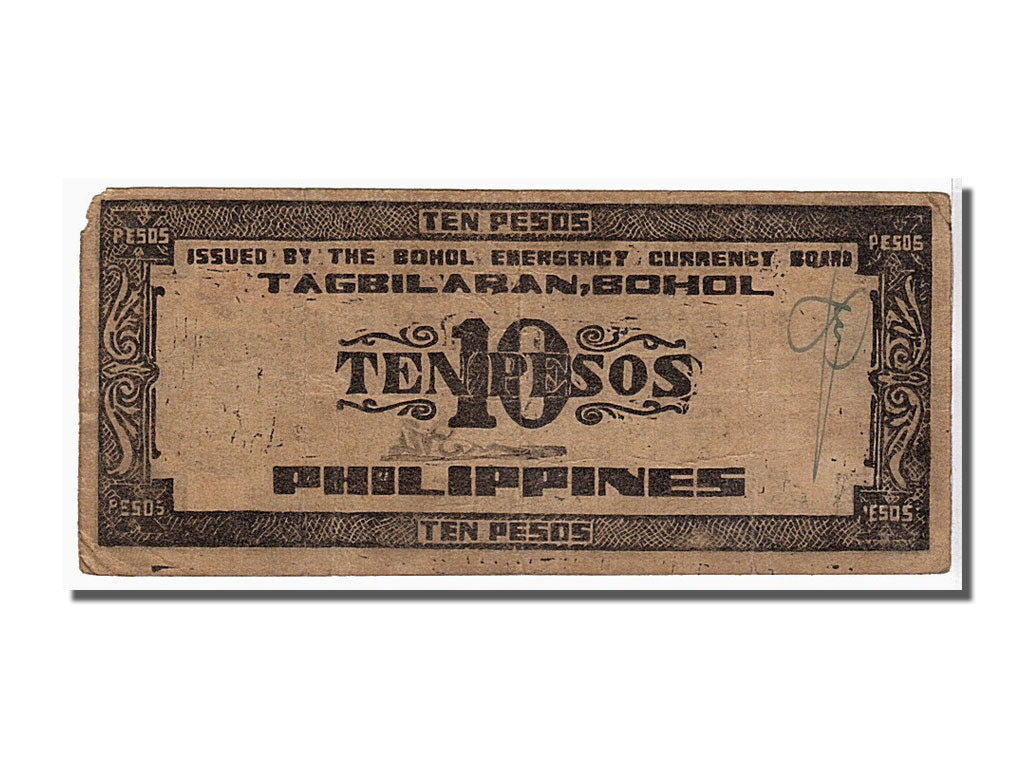 Philippines, 10 Pesos, 1942, KM #S137e, EF(40-45), 141783