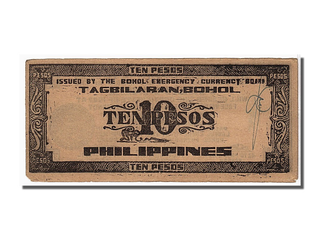 Filippine, 10 Pesos, 1919, KM:S137e, BB