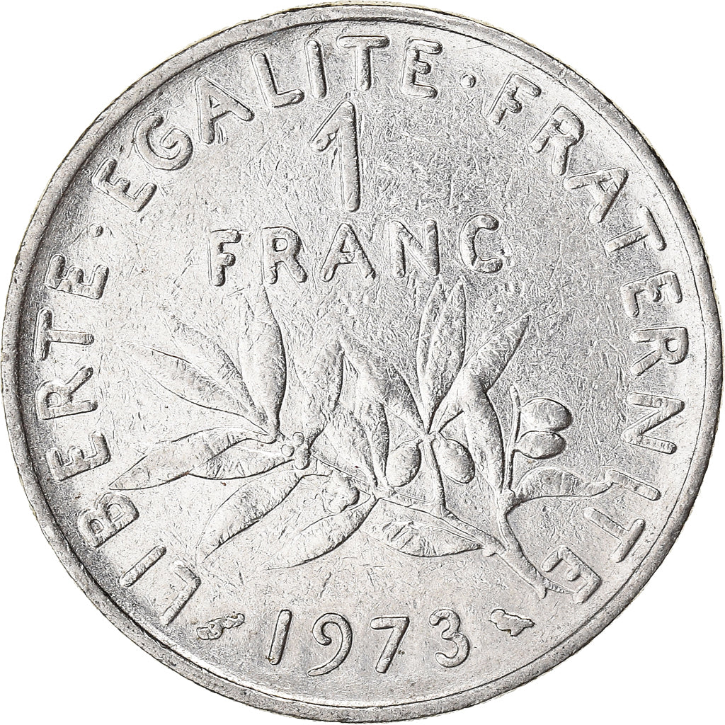 Münze, Frankreich, Franc, 1973