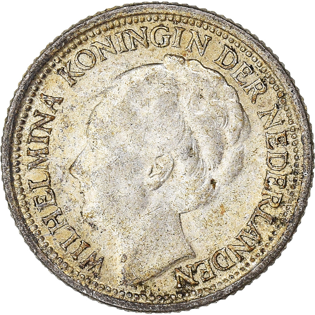 Munten, Nederland, 10 Cents, 1938