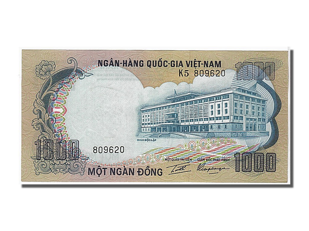 Banknote, South Viet Nam, 1000 D<ox>ng, 1972, KM:34a, UNC(65-70)