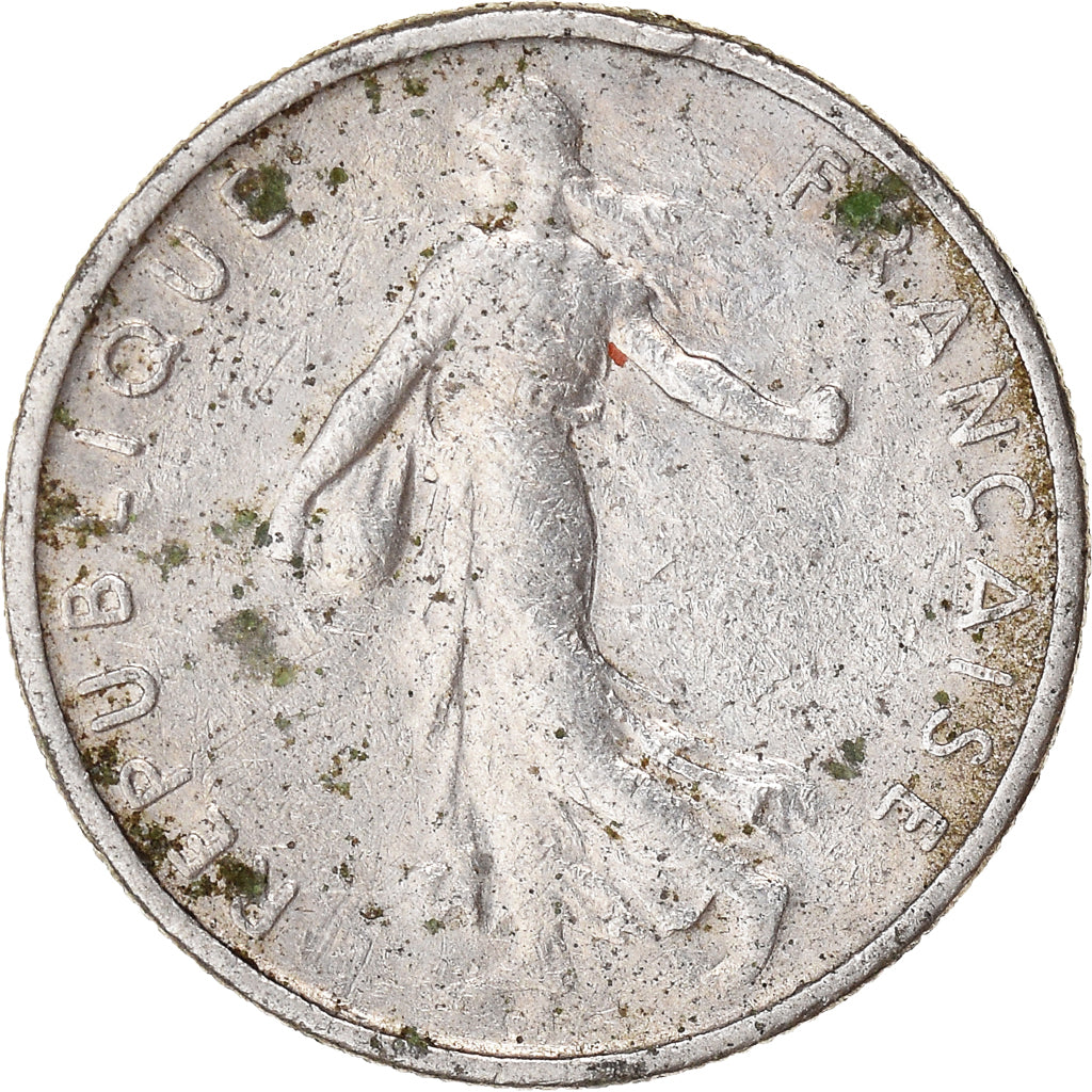 Monnaie, France, 1/2 Franc, 1962