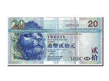 Banknote, Hong Kong, 20 Dollars, 2007, UNC(65-70)