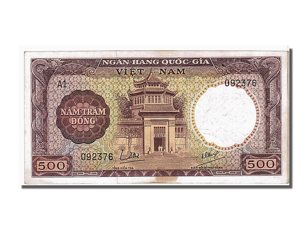 Banknote, South Viet Nam, 500 Dông, 1964, EF(40-45)