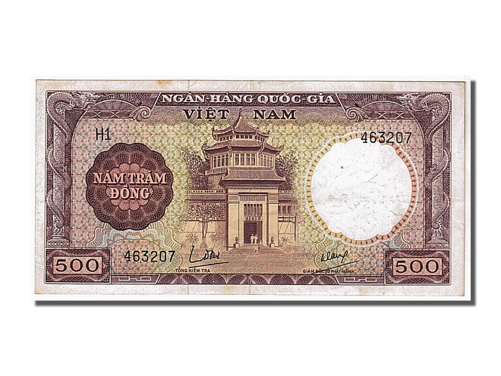 Banknote, South Viet Nam, 500 Dông, 1964, EF(40-45)