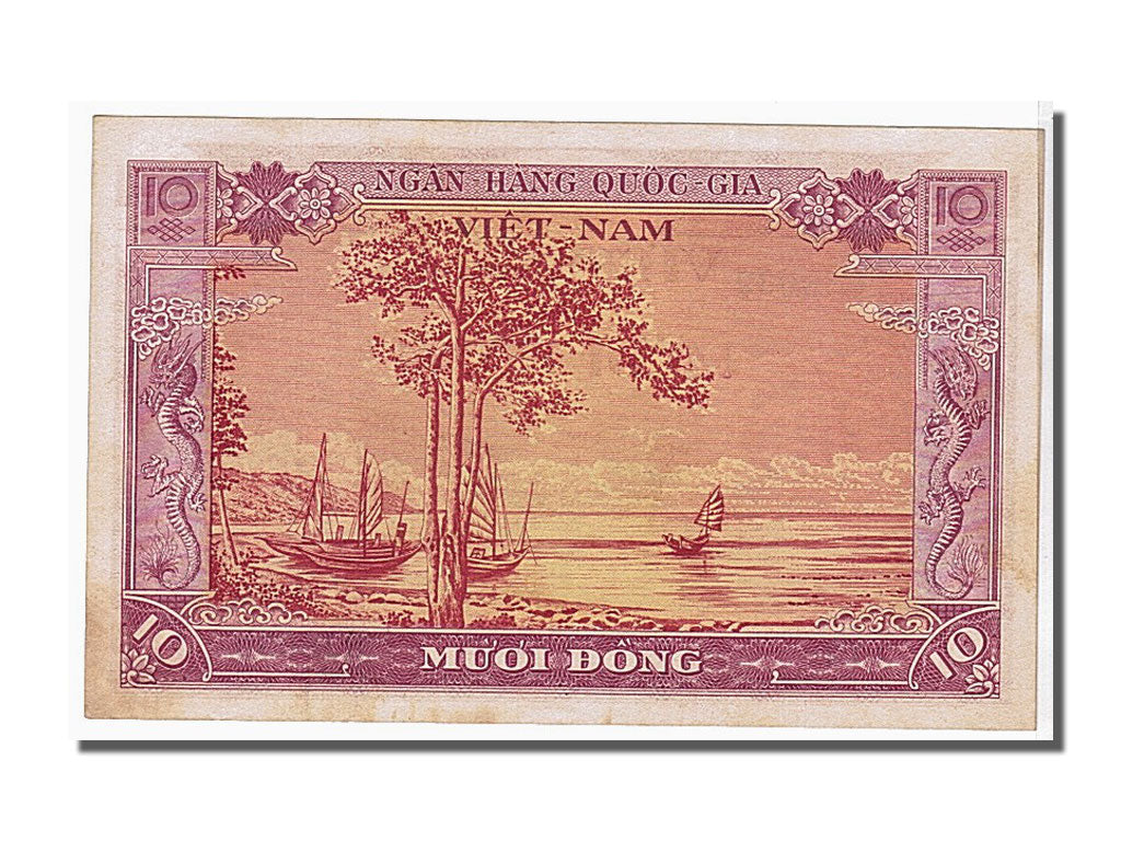 Banknote, South Viet Nam, 10 D<ox>ng, 1955, UNC(63)