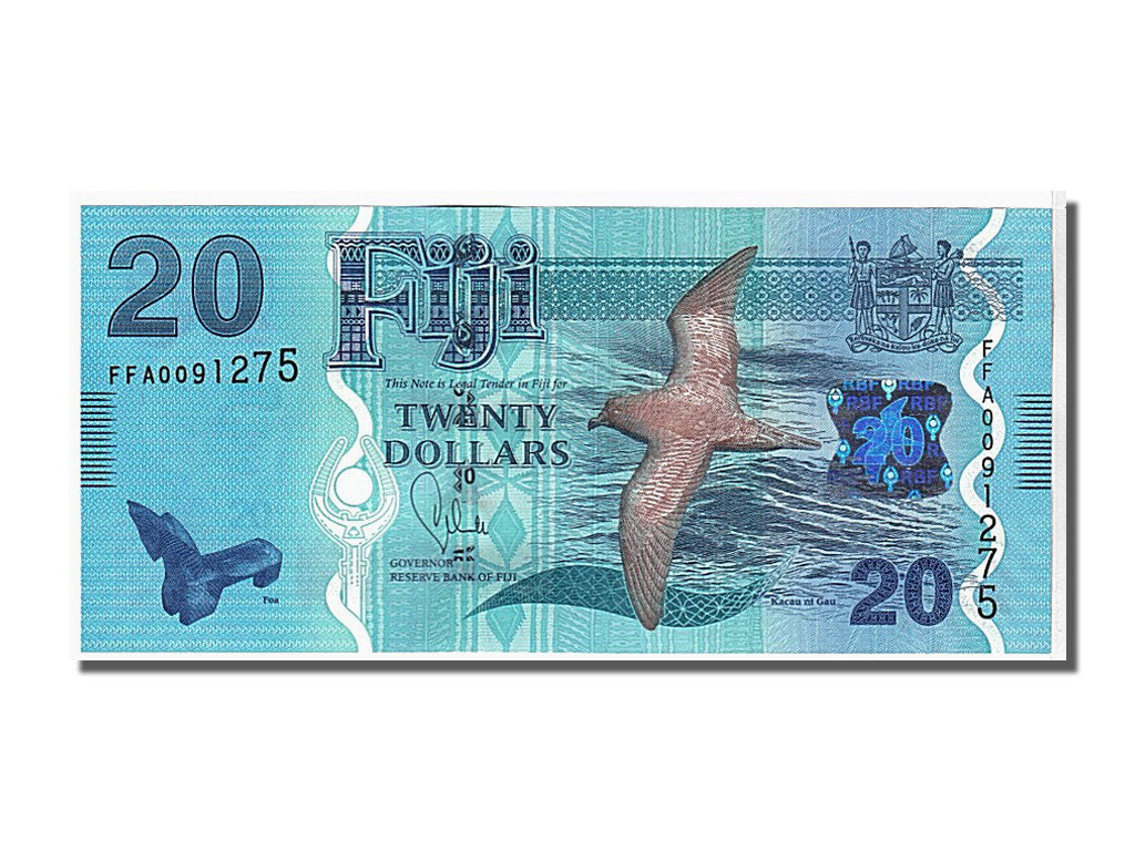 Biljet, Fiji, 20 Dollars, 2013, NIEUW