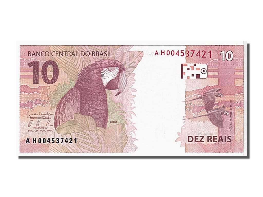Brazil, 10 Reais, 2010, KM #253, UNC(65-70), AH004537421