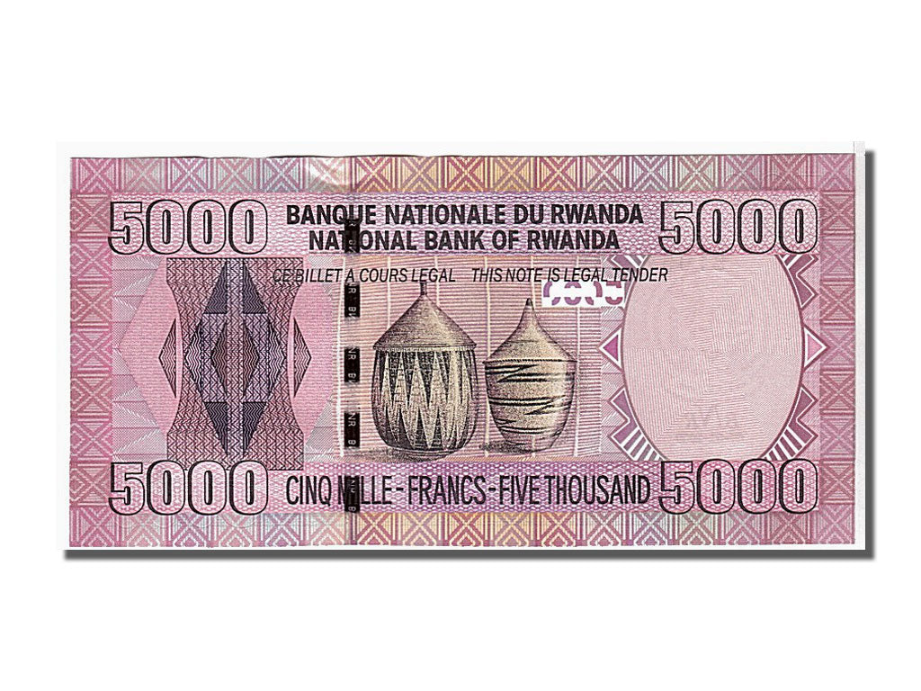 Ruanda, 5000 Francs, 2009, KM:33b, FDS