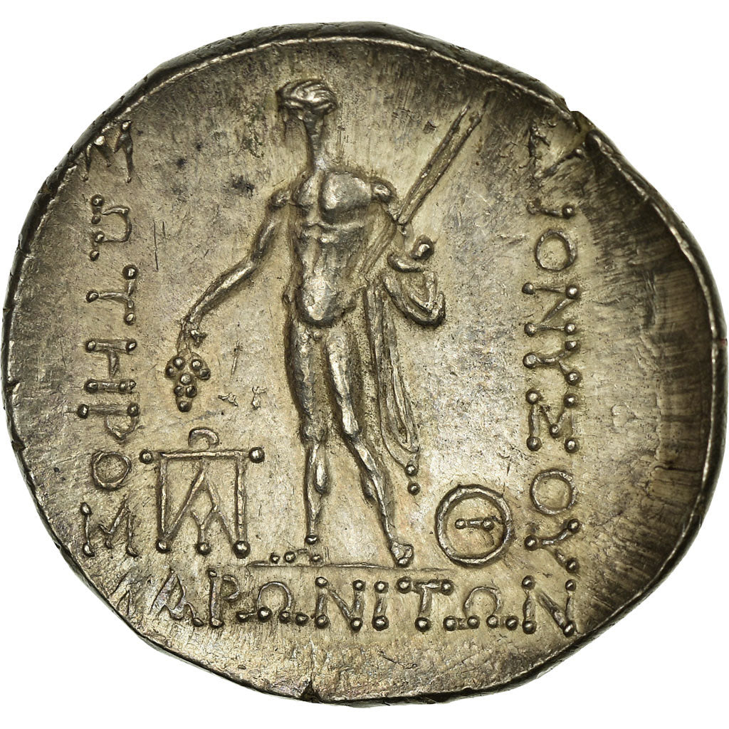 Coin, Thrace, Maroneia (190-45 BC), Helios, Tetradrachm, Maroneia, AU(55-58)
