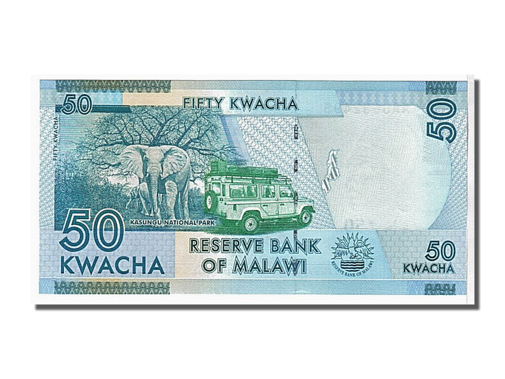 Geldschein, Malawi, 50 Kwacha, 2012, UNZ