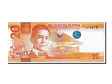 Geldschein, Philippinen, 20 Piso, 2010, KM:206a, UNZ