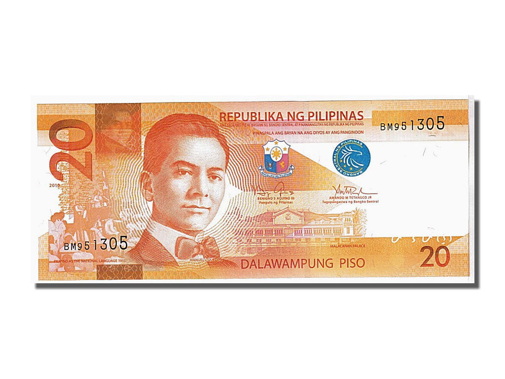 Filippine, 20 Piso, 2010, FDS