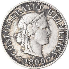 Moneda, Suiza, 5 Rappen, 1899