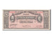 Banknote, Mexico - Revolutionary, 5 Pesos, 1914, KM:S532c, AU(55-58)