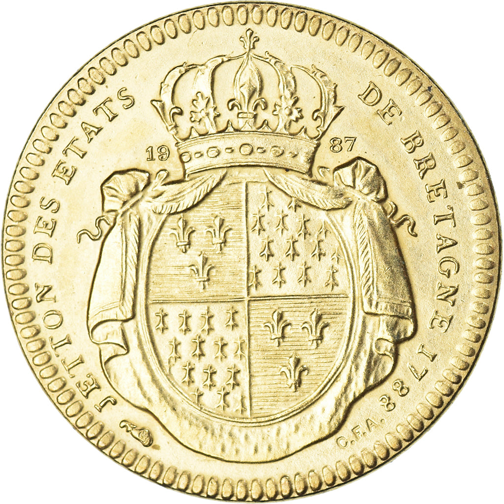 Francia, zeton, 1987