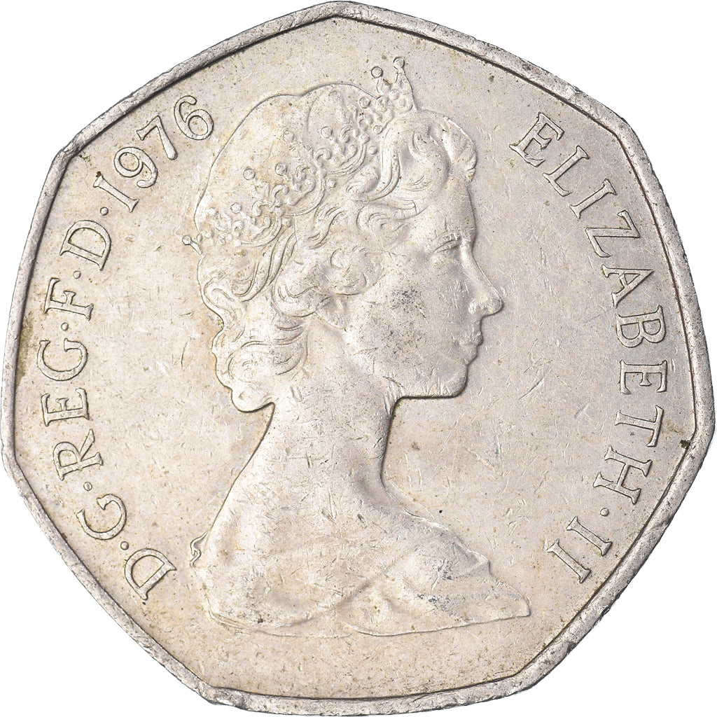 Moneta, Gran Bretagna, 50 New Pence, 1976