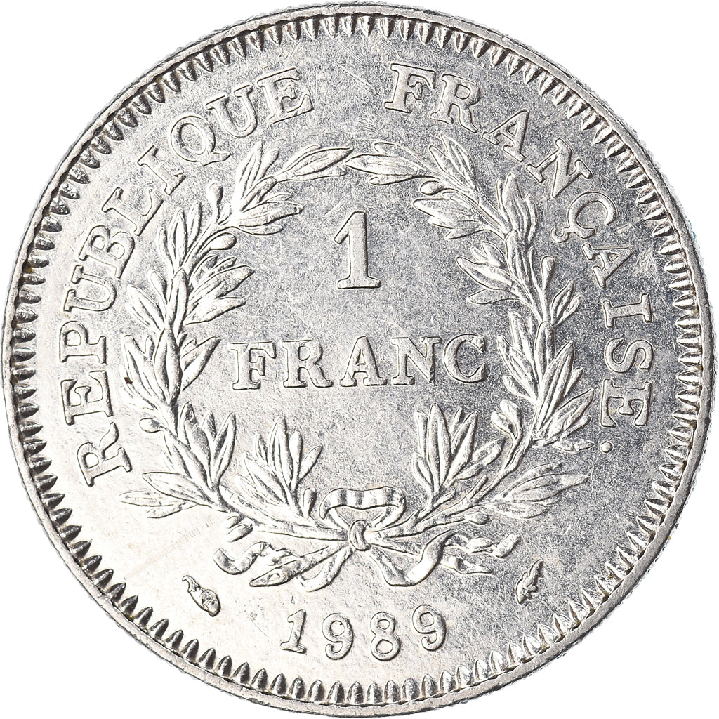 Coin, France, Franc, 1989