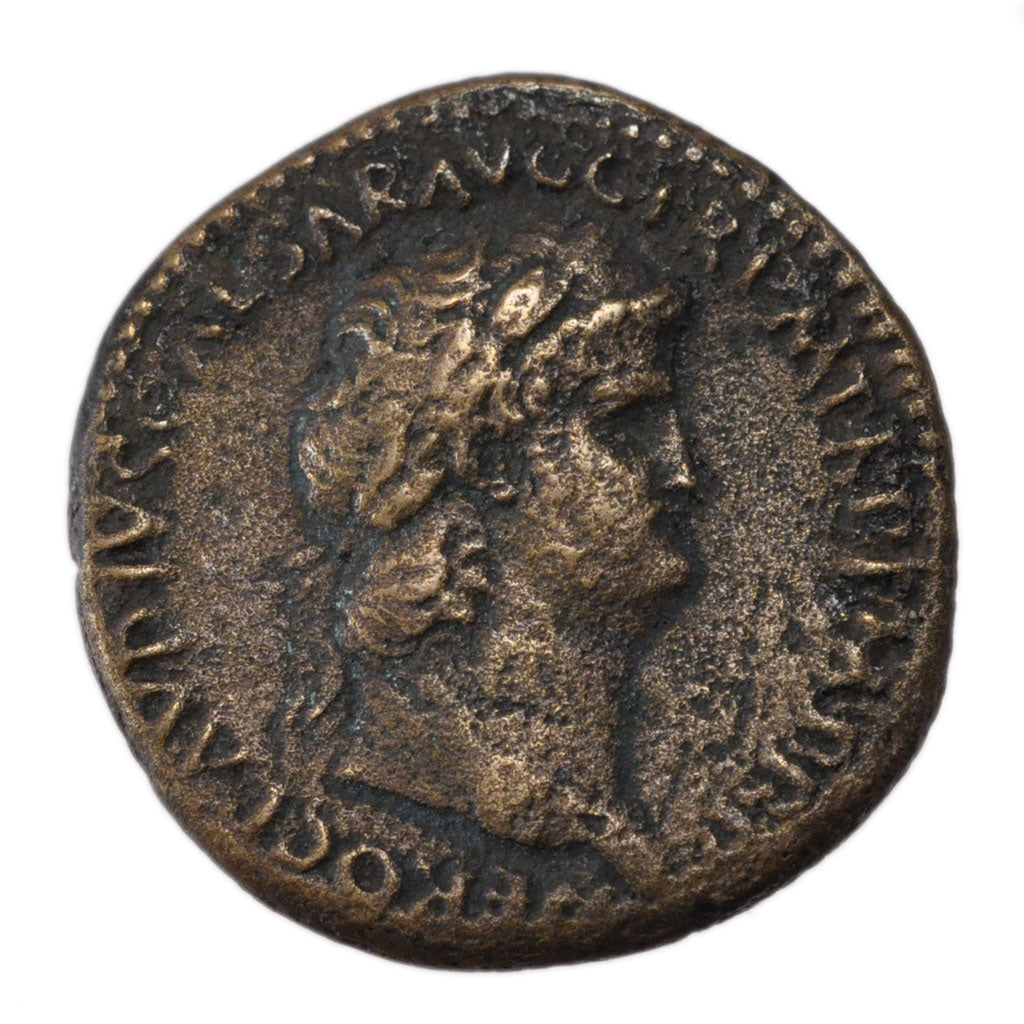 Nero, Sestertius, Roma, AU(50-53), Bronze, Cohen #307, 23.80