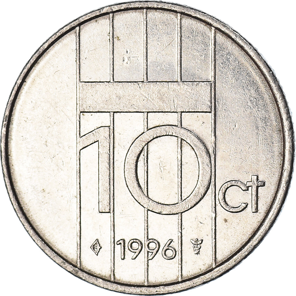 Munten, Nederland, 10 Cents, 1996